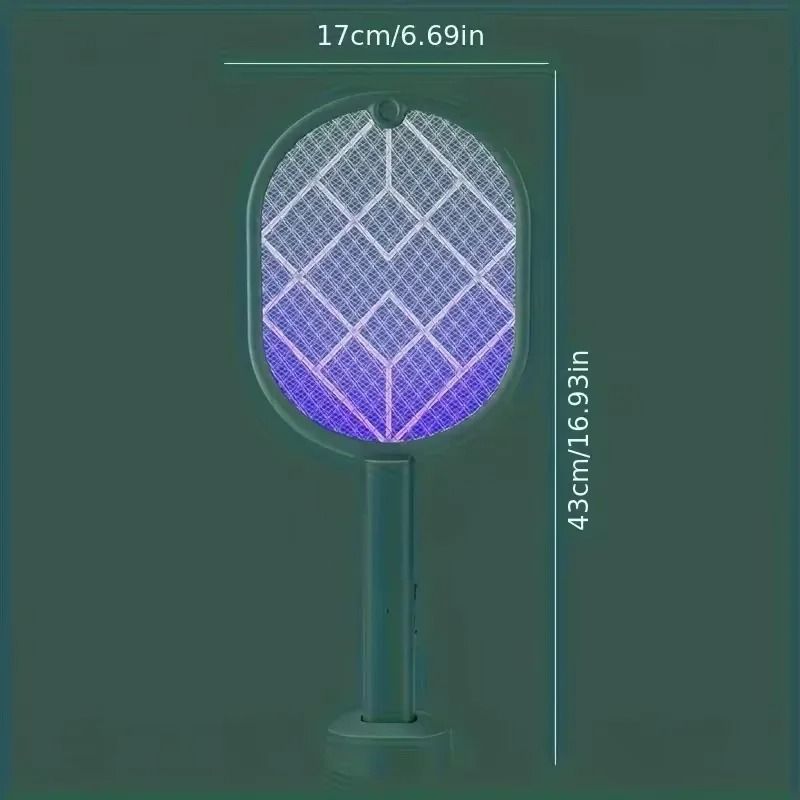 USB Rechargeable Electric Mosquito Swatter And Mosquito Killer Lamp Two In One 7