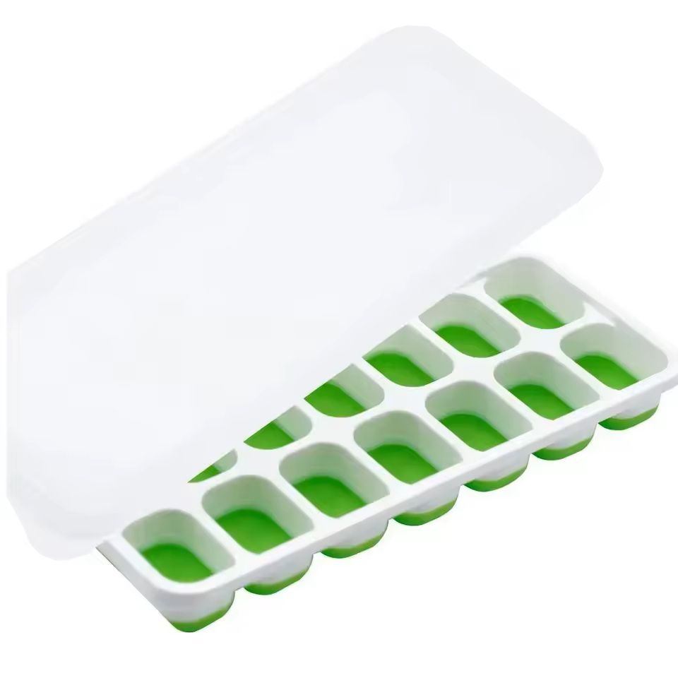14Grid Silicone Ice Cube Tray Mold Reusable Flexible NonToxic Ice Cube Maker For Home  Bar Use 11
