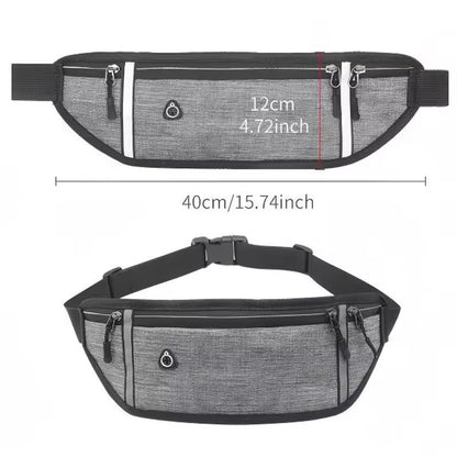 Multifunctional Waist Pack Sport Running Bag & Phone Chest Pouch for Men & Women