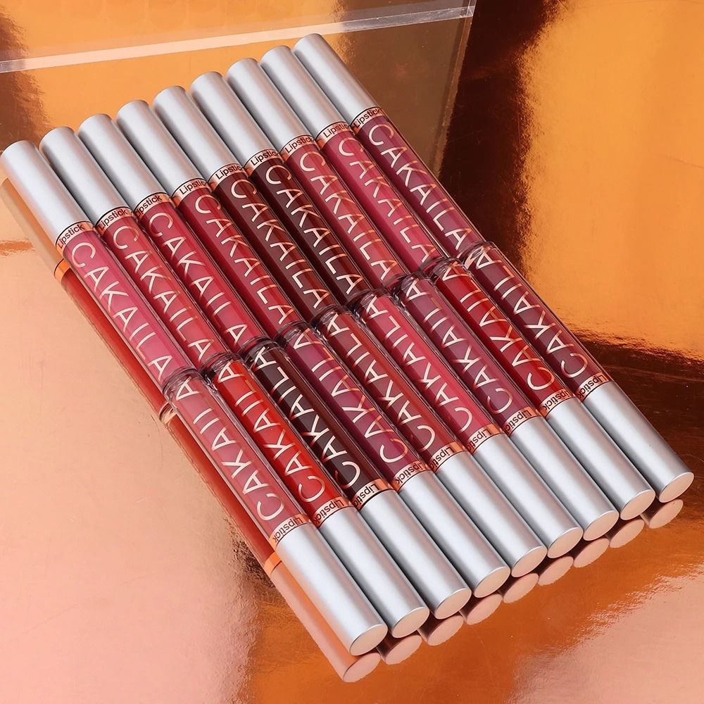 6 Color Matte Liquid Lip Gloss Set Long Lasting Waterproof 4