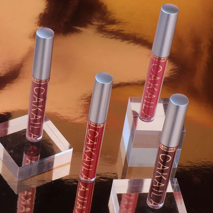 6 Color Matte Liquid Lip Gloss Set Long Lasting Waterproof 6