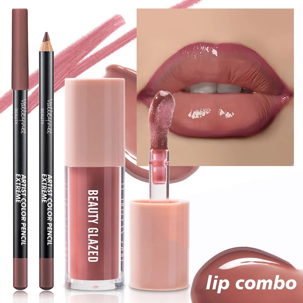 2 Piece Velvet Matte Lip Makeup Set