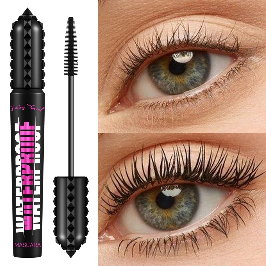 Black Waterproof Mascara Lengthening 4D Effect 2