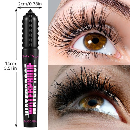Black Waterproof Mascara Lengthening 4D Effect 4