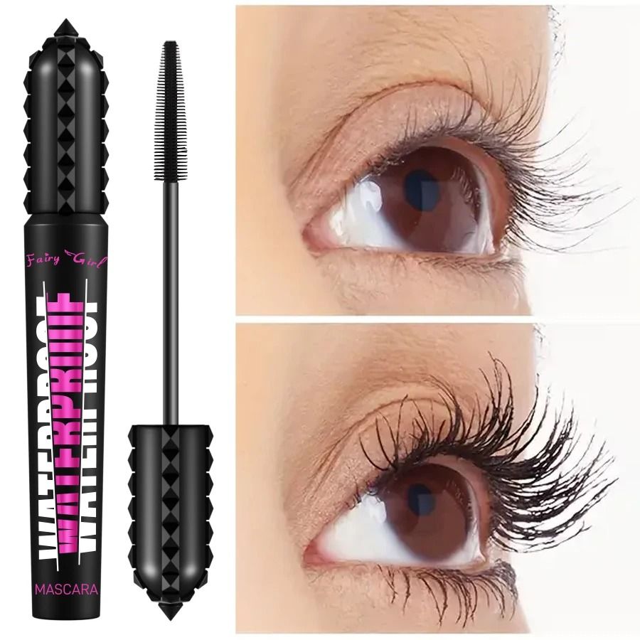 Black Waterproof Mascara Lengthening 4D Effect 5