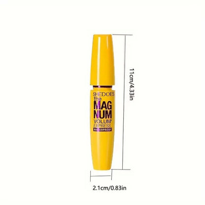 Waterproof Long Lasting Black Mascara Curling And Thickening 5