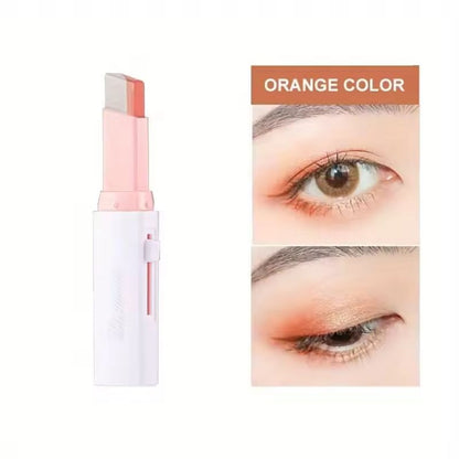 Two Color Gradient Eyeshadow Stick Long Lasting Natural Finish 11