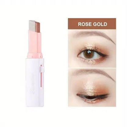Two Color Gradient Eyeshadow Stick Long Lasting Natural Finish 9