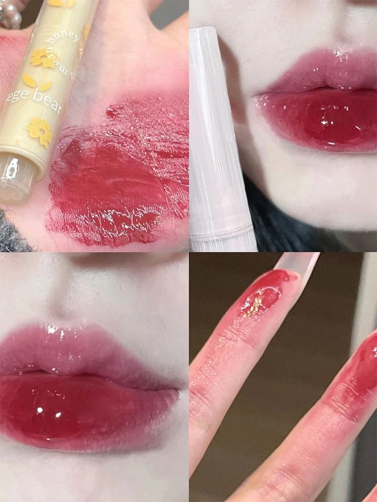Honey Lipstick Moisturizing Mirror Gloss Jelly Lip Pen 9