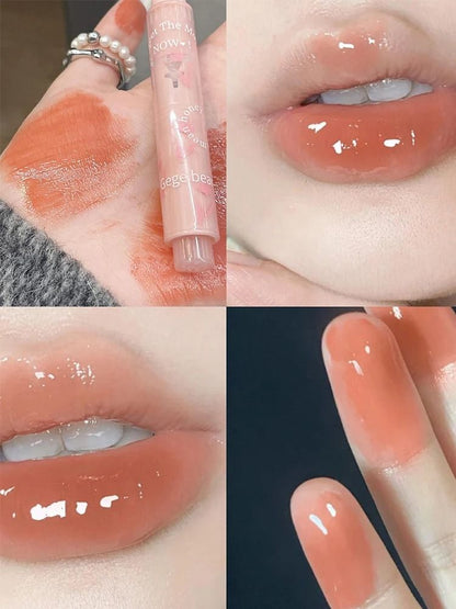 Honey Lipstick Moisturizing Mirror Gloss Jelly Lip Pen 6