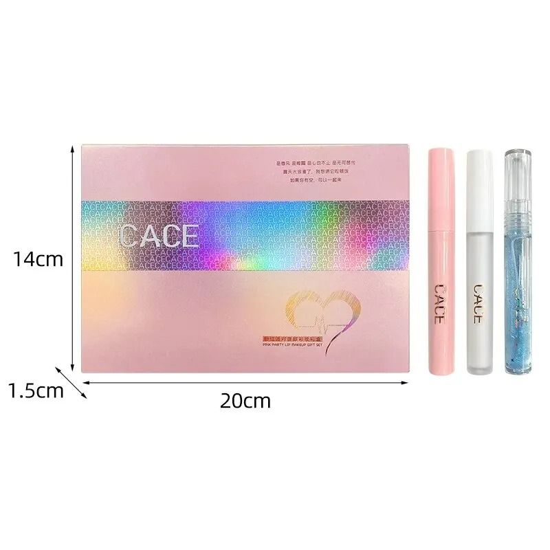 Matte Liquid Lipstick Set With Gloss Lip Plumper And Necklace 6 Piece Gift Set 6