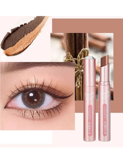Gradient Two Color Eyeshadow Pen Waterproof Pearlescent Shimmer 11