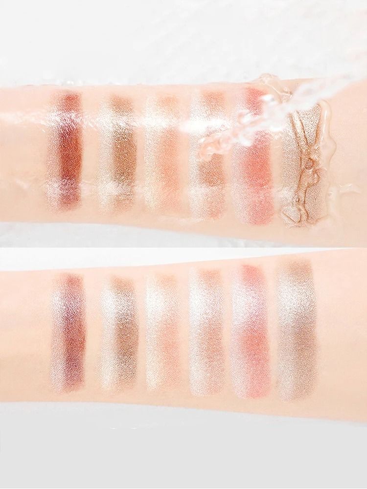 Gradient Two Color Eyeshadow Pen Waterproof Pearlescent Shimmer 3