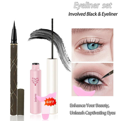 Silk Fiber Curling Mascara Waterproof Lengthening and Volumizing