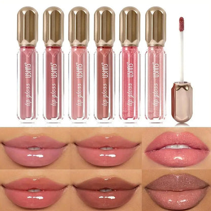 Mirror Pearl Lip Gloss Waterproof Long Lasting Shine