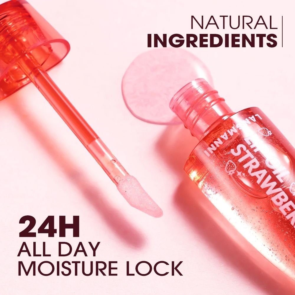 Color Changing Lip Gloss Temperature Sensitive Hydrating Aloe Formula 4