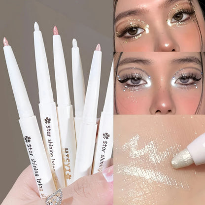 Brightening Highlighter Pen Waterproof Long Lasting Matte and Pearlescent