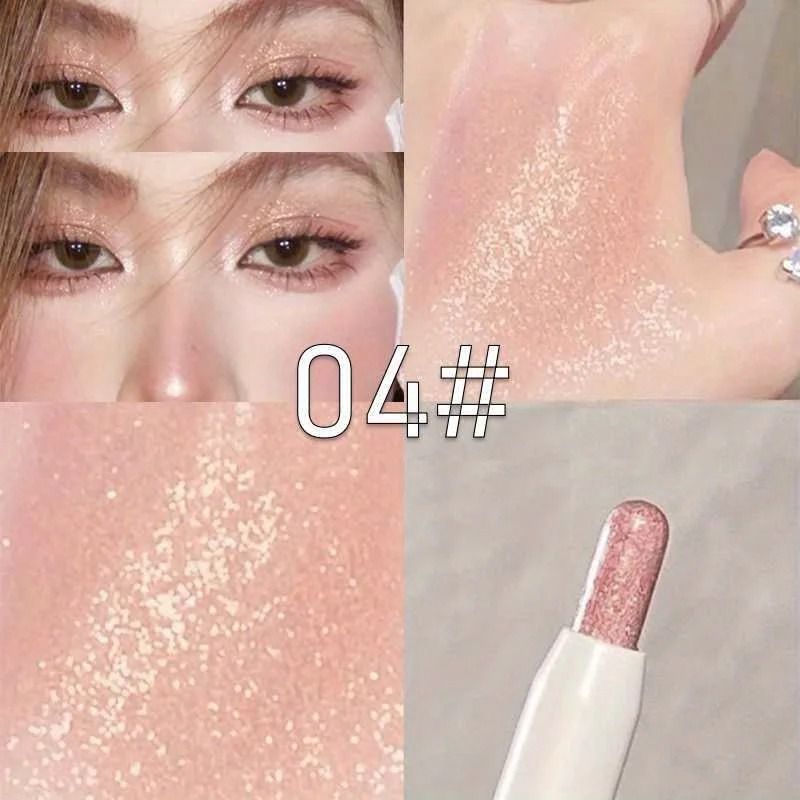 Brightening Highlighter Pen Waterproof Long Lasting Matte And Pearlescent 9