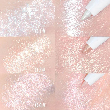 Brightening Highlighter Pen Waterproof Long Lasting Matte And Pearlescent 3