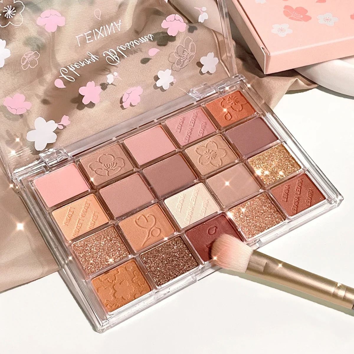 20 Color Eyeshadow Palette Matte And Shimmer Long Lasting 4