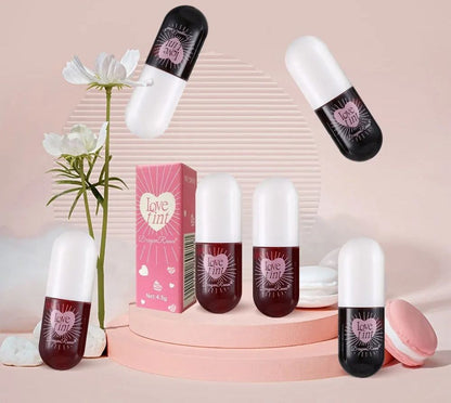 Liquid Lip Dye Waterproof Non Stick Glossy Tint 6 Colors 2
