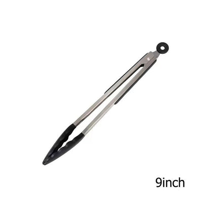 LMETJMA Premium Silicone Cooking Tongs  9  12 NonStick BPAFree HeatResistant BBQ Tongs 7