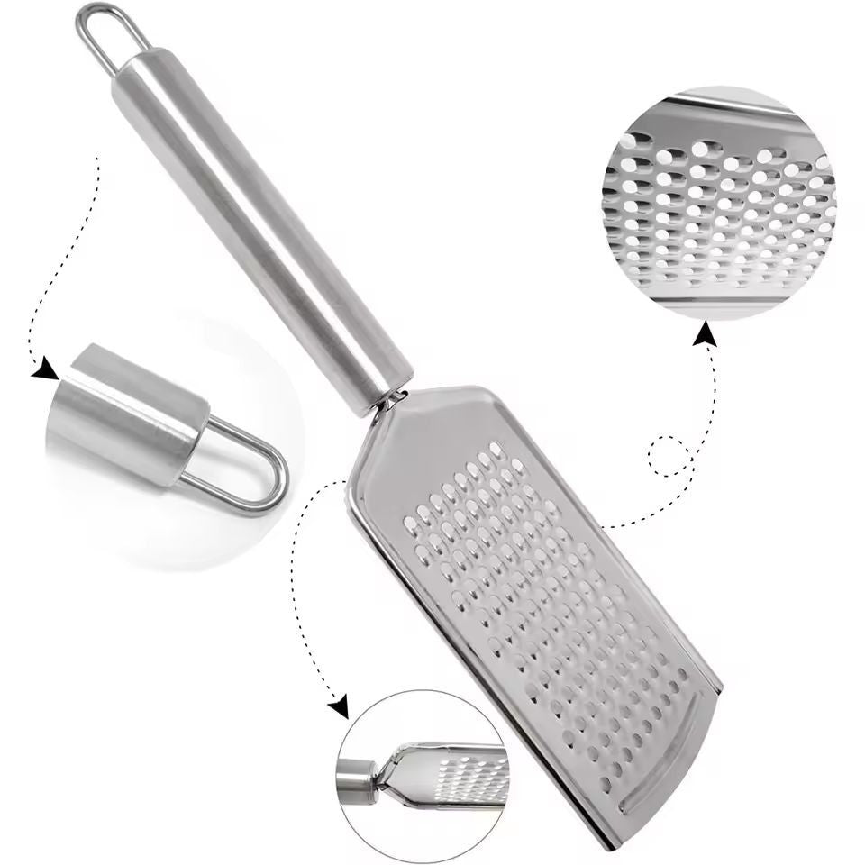 Elegant MicroBlade Stainless Steel Grater  Premium Cheese Carrot  Ginger Zester 4