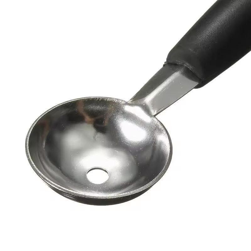Premium DoubleEnded Melon Baller  IceCream Scoop  Stainless Steel Fruit Ball Spoon 4