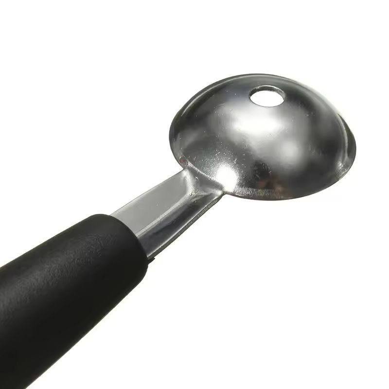 Premium DoubleEnded Melon Baller  IceCream Scoop  Stainless Steel Fruit Ball Spoon 5
