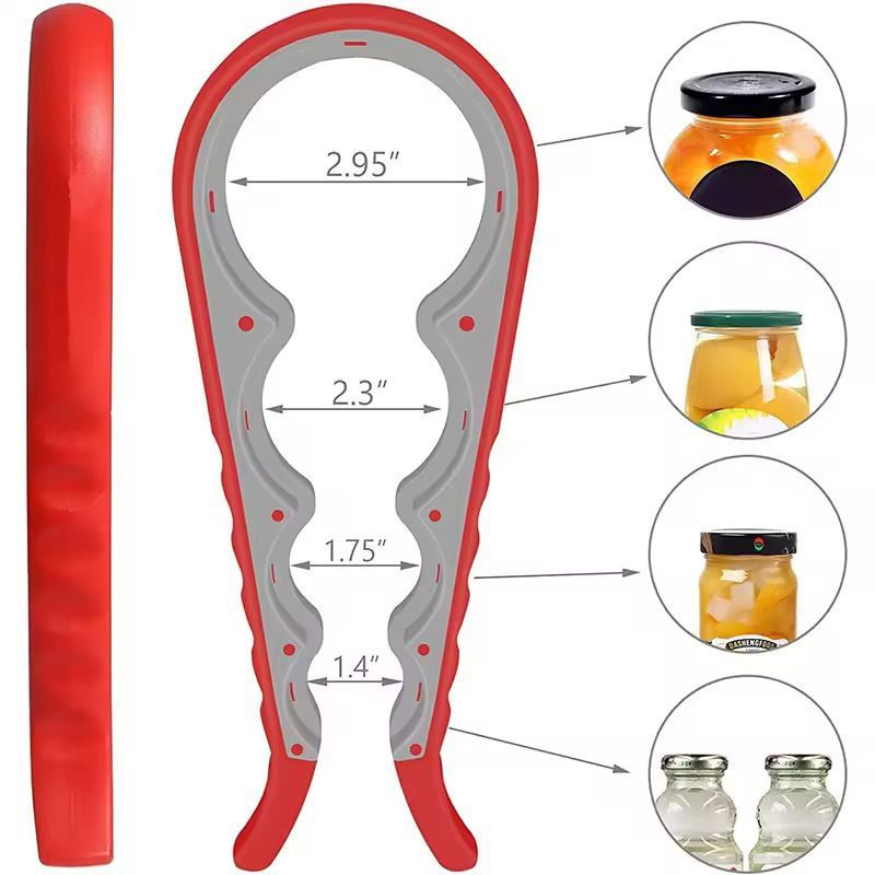 EverydayEase Jar Opener  5in1 EasyGrip Bottle  Can Opener For Weak Hands 1
