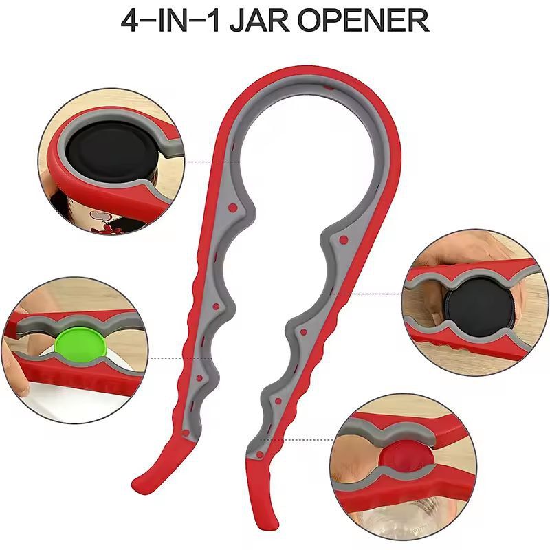 EverydayEase Jar Opener  5in1 EasyGrip Bottle  Can Opener For Weak Hands 2