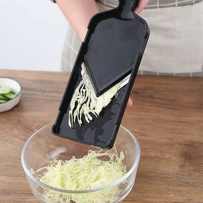 Premium Stainless Steel Vegetable Slicer  Cabbage Shredder  Fast Uniform Cuts For Salads  StirFries 2