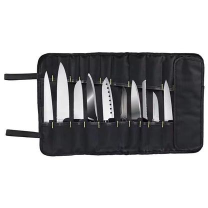 ChefPro 22Slot Knife Roll Bag  Durable Canvas Knife Carry Case 3