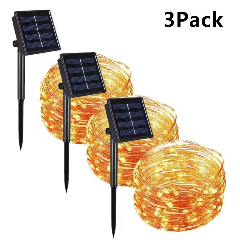 Solar LED Fairy String Lights 732 M Waterproof Outdoor Garden Decor 12