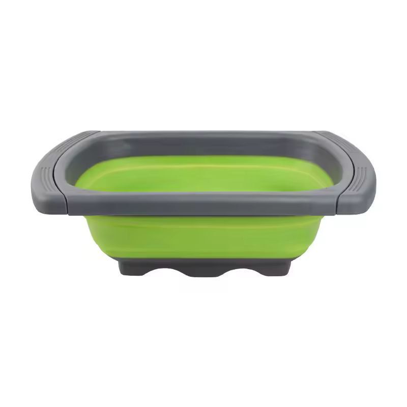 SmartSpace Extendable Sink Colander  Foldable OverSink Fruit  Vegetable Strainer 6