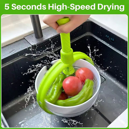 LargeCapacity 3Quart Collapsible Salad Spinner  Colander 3