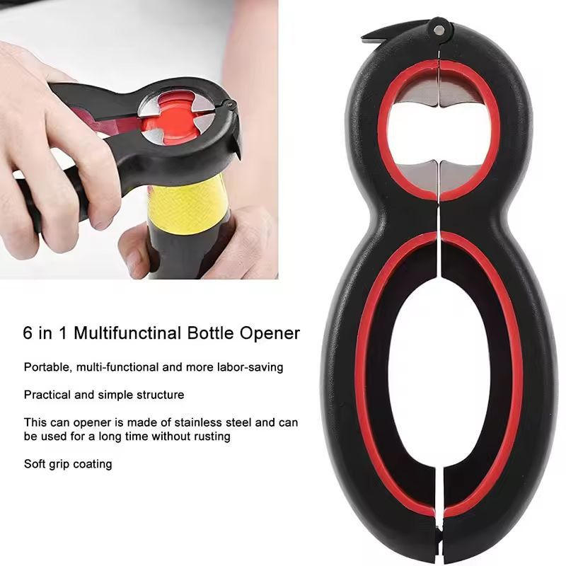 Essential 6in1 AllPurpose Bottle  Jar Opener 4