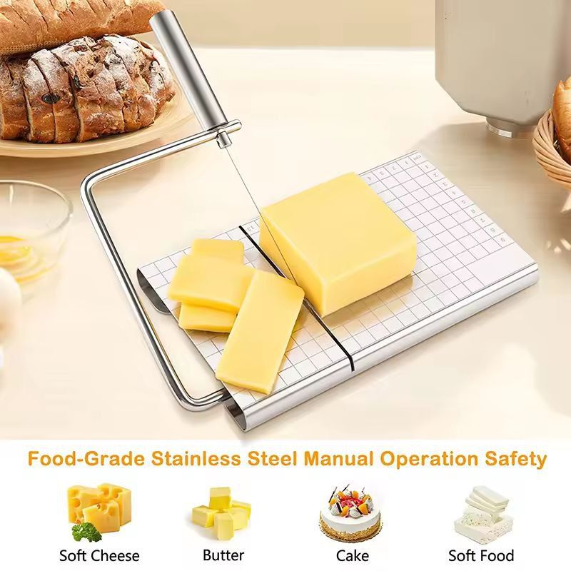 UltraSlice Adjustable Wire Cheese Cutter  Block Board 2