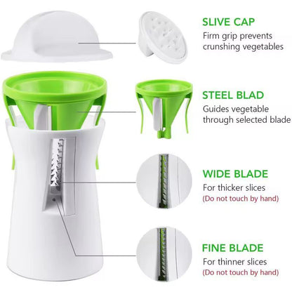 HeavyDuty Spiralizer Vegetable Cutter  Zucchini Pasta  Spiral Slicer Maker 3