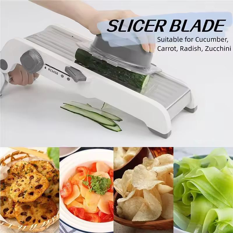 SmartSlice 18in1 Adjustable Mandoline Vegetable  Julienne Slicer 5