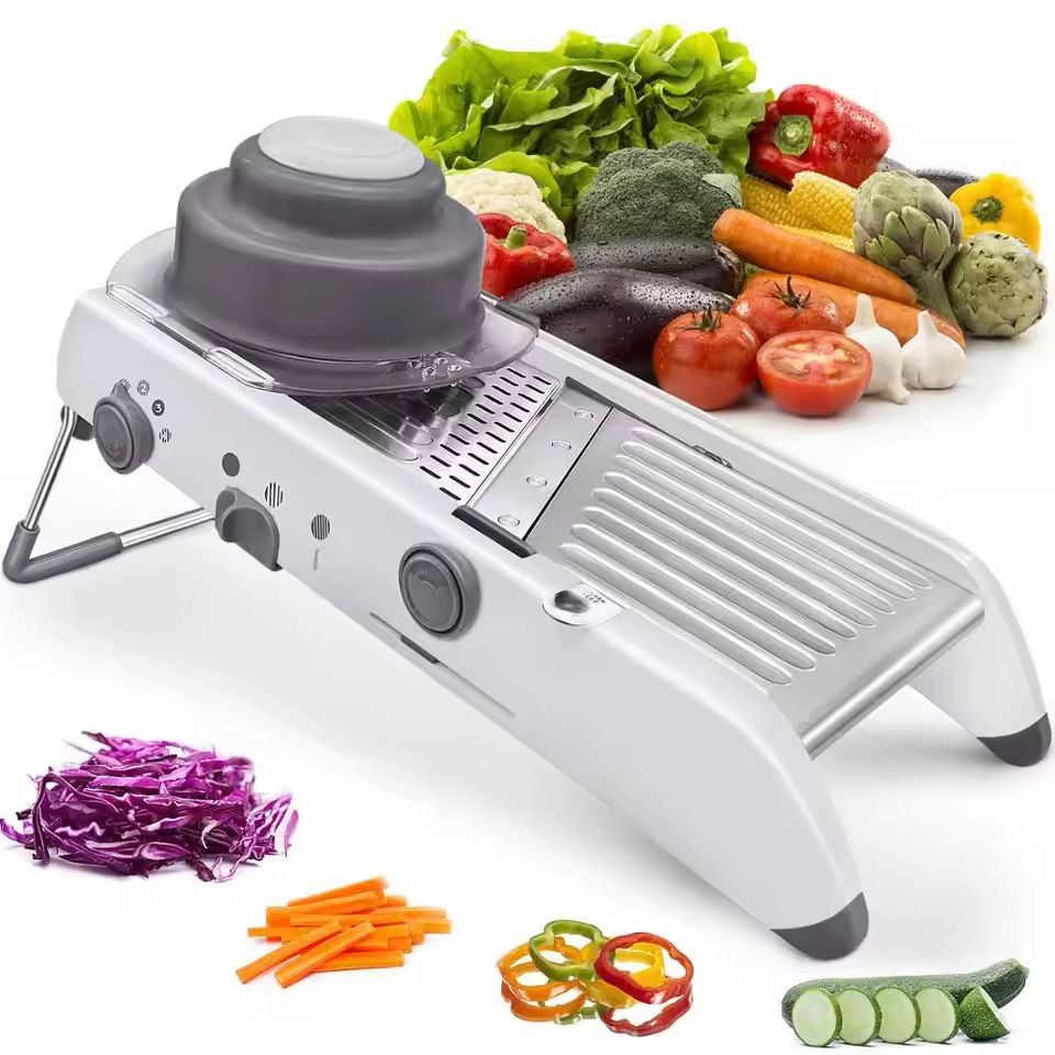 SmartSlice 18in1 Adjustable Mandoline Vegetable  Julienne Slicer 7