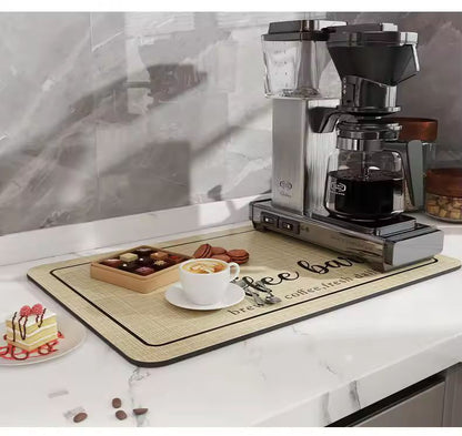 Premium Coffee Machine Mat  AntiFouling WaterAbsorbing Pad 2