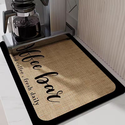 Premium Coffee Machine Mat  AntiFouling WaterAbsorbing Pad 7