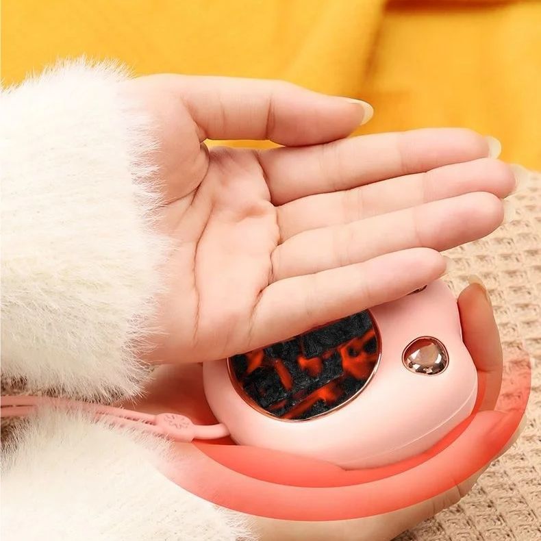 Electric Hand Warmers Rechargeable, USB Pocket Hands Heater, Portable Handwarmers Cordless Outdoor Warm Gift