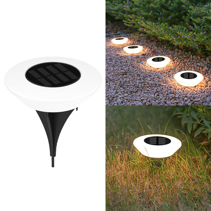 Waterproof Outdoor Landscape Light, Garden Pathway Yard Deck Camping Decor, Solar Ground Lights, LED Lawn Lamp
