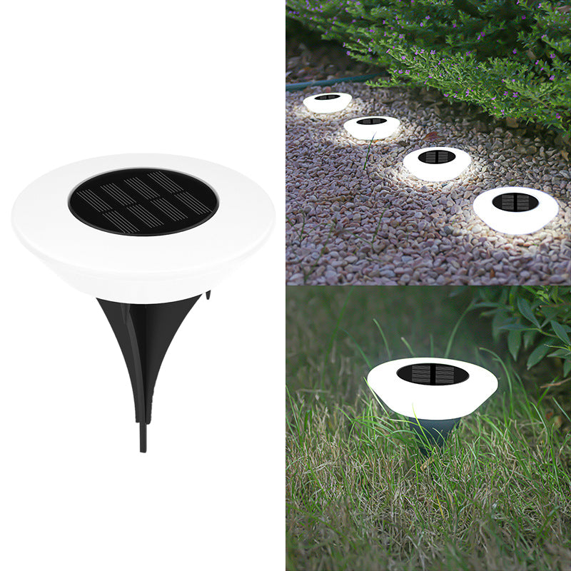 Waterproof Outdoor Landscape Light, Garden Pathway Yard Deck Camping Decor, Solar Ground Lights, LED Lawn Lamp