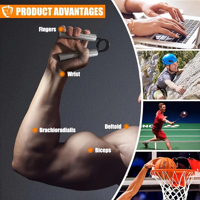 Grip Strength Forearm Strengthener Multi Functional Hand Gripper Hand Strengthener For Friends Hand 5