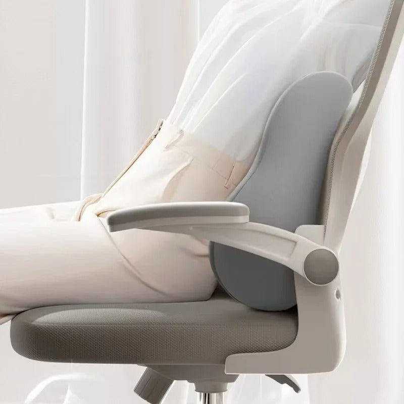 Memory Foam Car Lumbar Support Office Chair Backrest Spinal Ergonomic Lumbar Support Cushion Correc 2