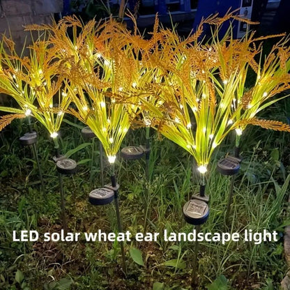 Dusk To Dawn LED Courtyard Decor Waterproof Outdoor Lighting For Autumn Seasons Vibrant Autumn Whea 1