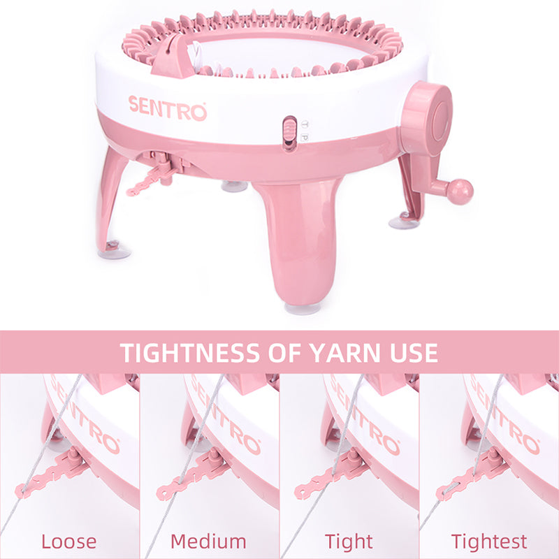DIY Hand Knitting Machine Tool for Scarf Sweater Hats Socks, Adult Children Hand Knitting Artifact